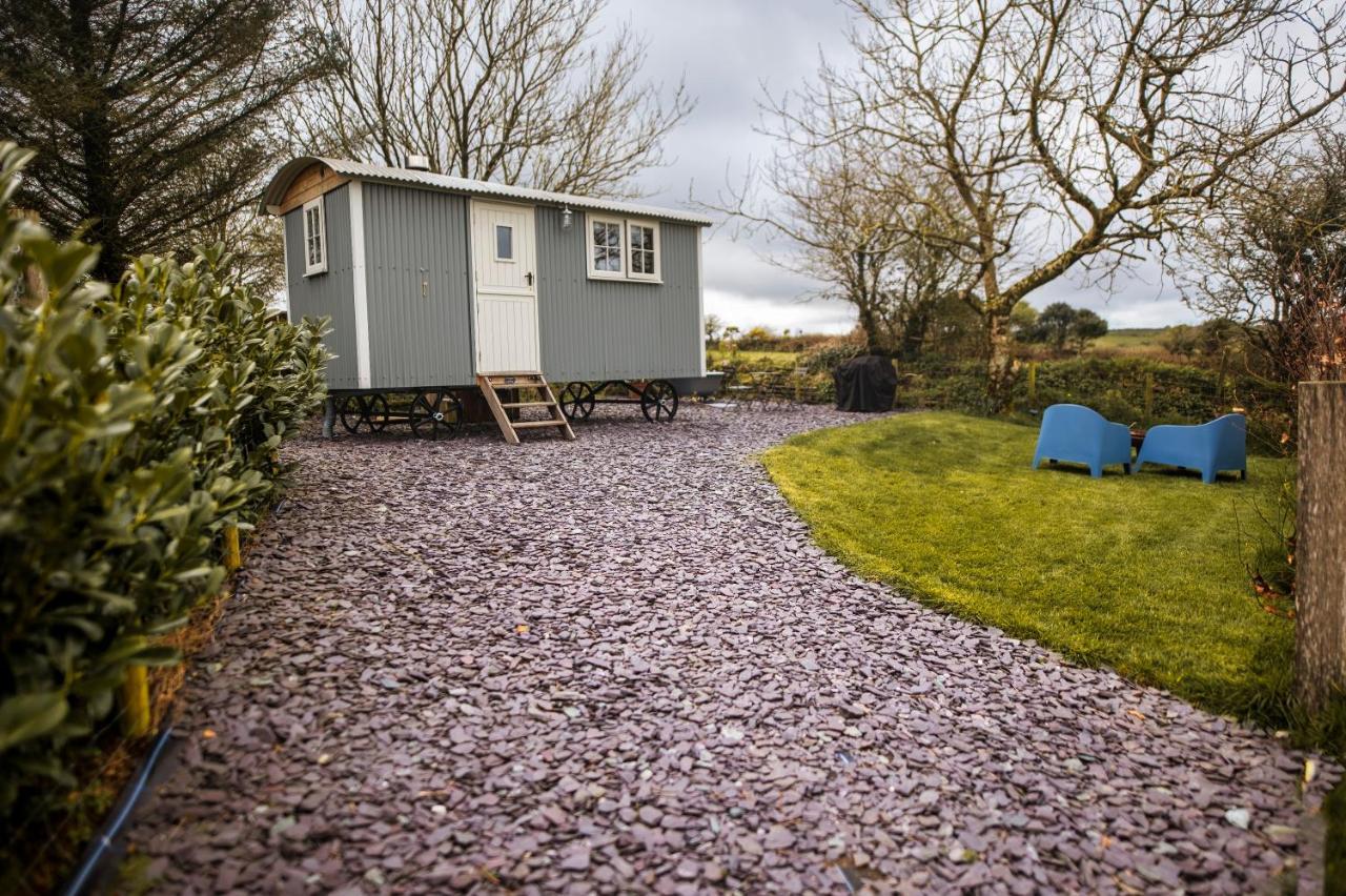 Luxury Shepherd'S Hut On Flower Farm With Outdoor Bath In Mid Cornwall ترورو المظهر الخارجي الصورة