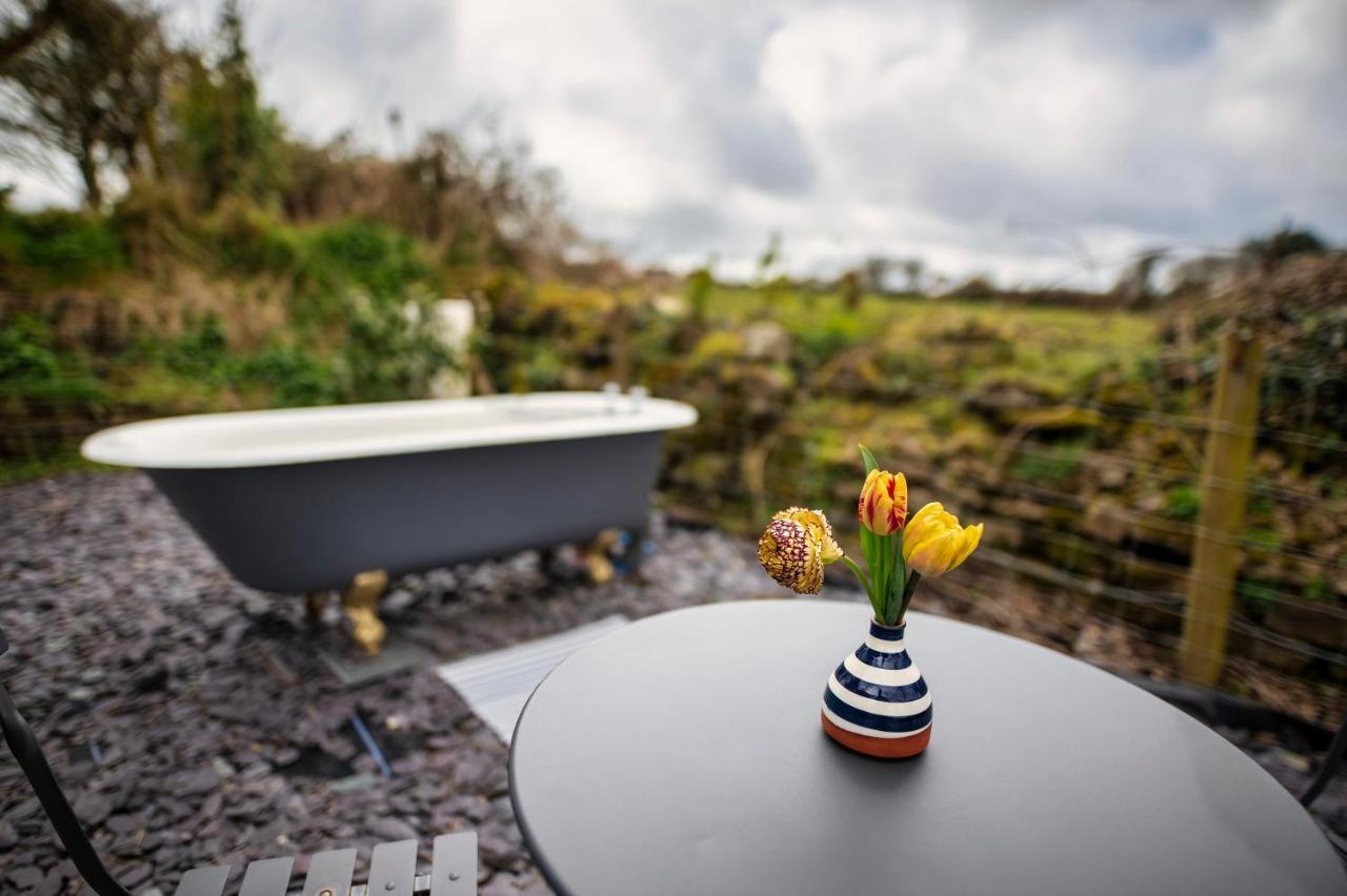 Luxury Shepherd'S Hut On Flower Farm With Outdoor Bath In Mid Cornwall ترورو المظهر الخارجي الصورة